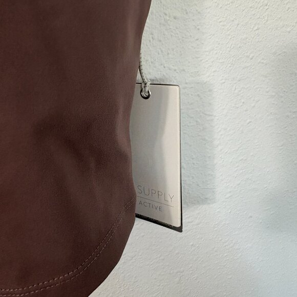 Z Supply Strength High Neck Tank Twilight Sky New Large Built in Bra - Picture 4 of 8